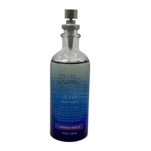 Retro Bath & Body Works Sleep Lavender Vanilla Body Mist Spray Aromatherapy ~4oz